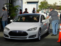 Highlight for album: Tesla Model S Beta Ride