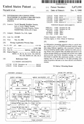 patent 5473595 page1